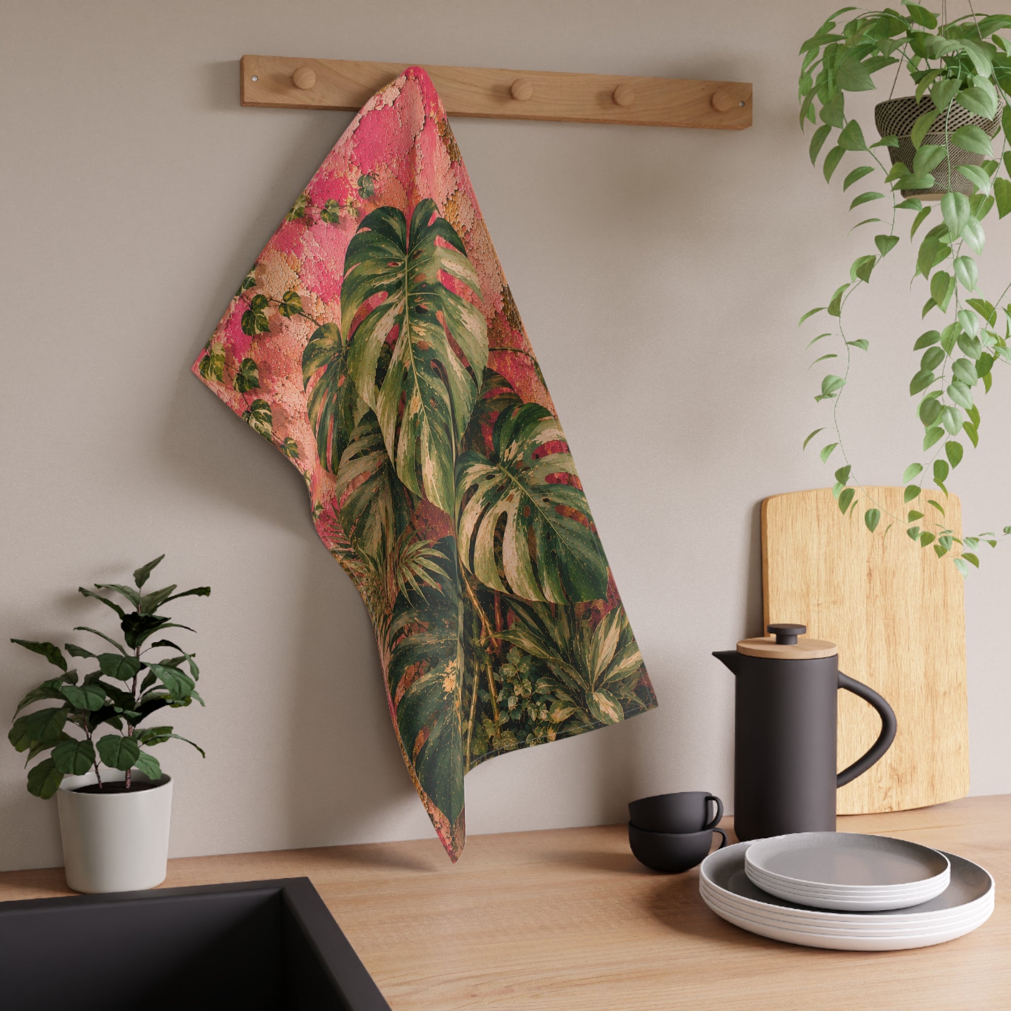Monstera Muse | Kitchen Tea Towel
