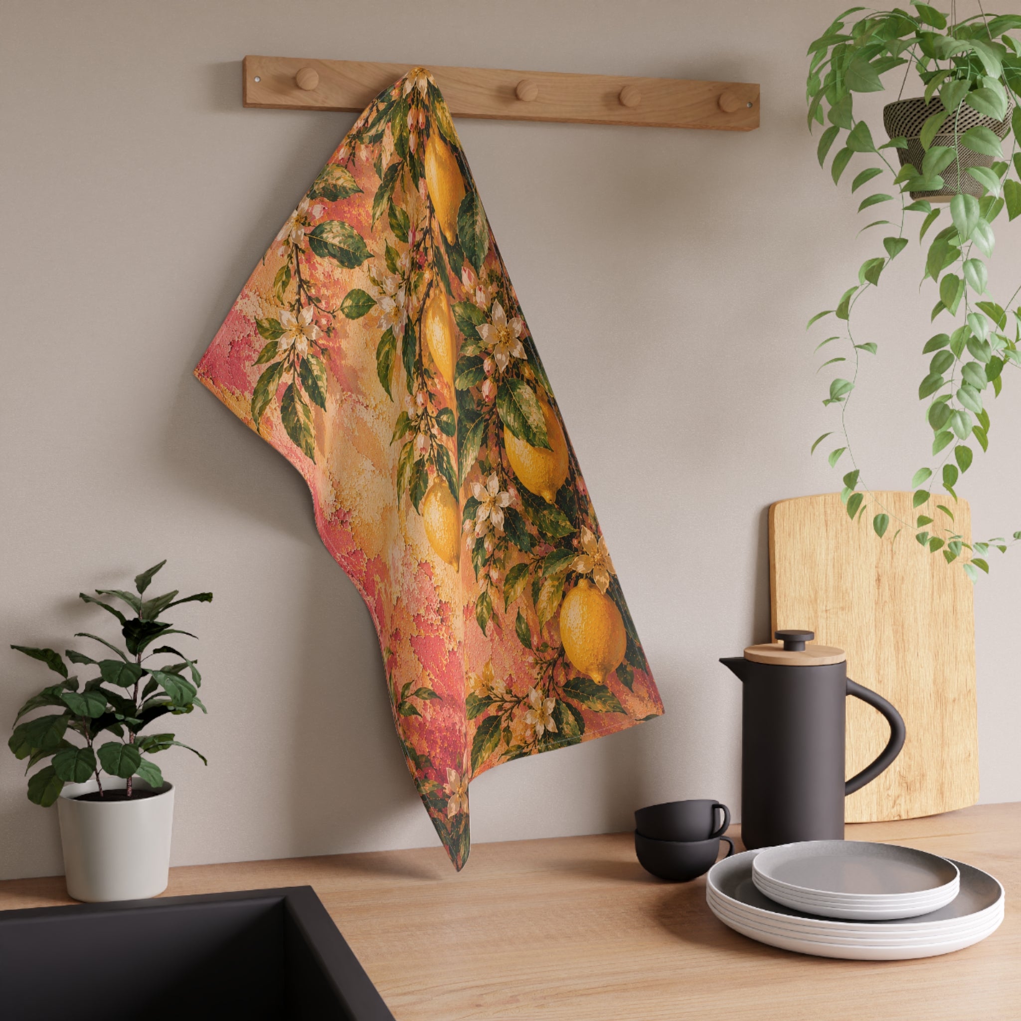 Lemon Blossom | Kitchen Tea Towel