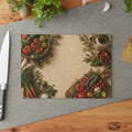 Garden Harvest | Glass Cutting Board