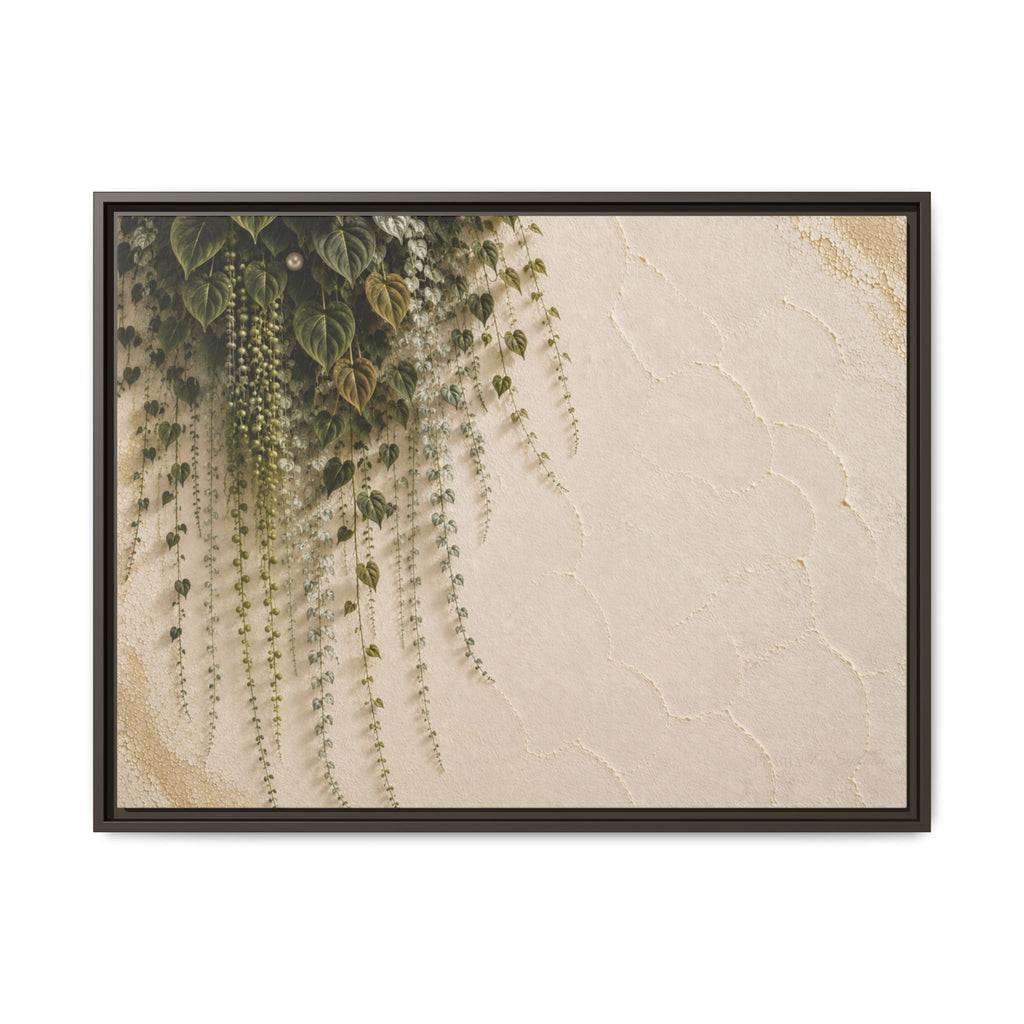 Verdant Flow | Framed Canvas Wall Art
