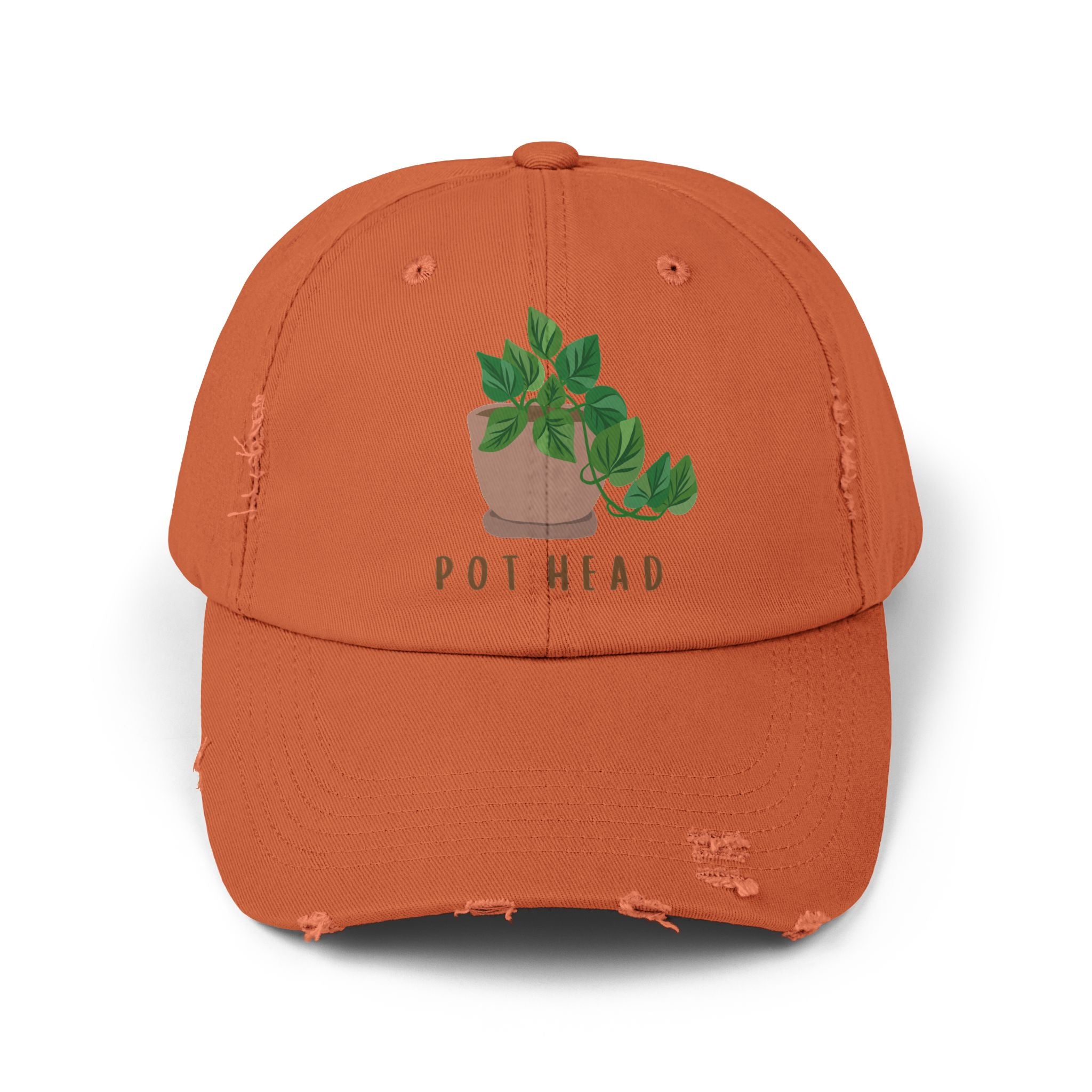 Pot Head | Distressed Cap