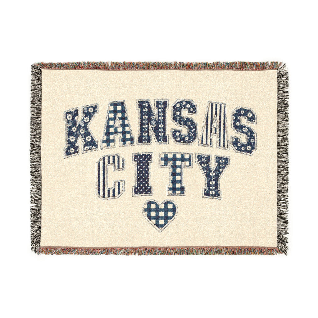 Kansas City Blue | Woven Blanket