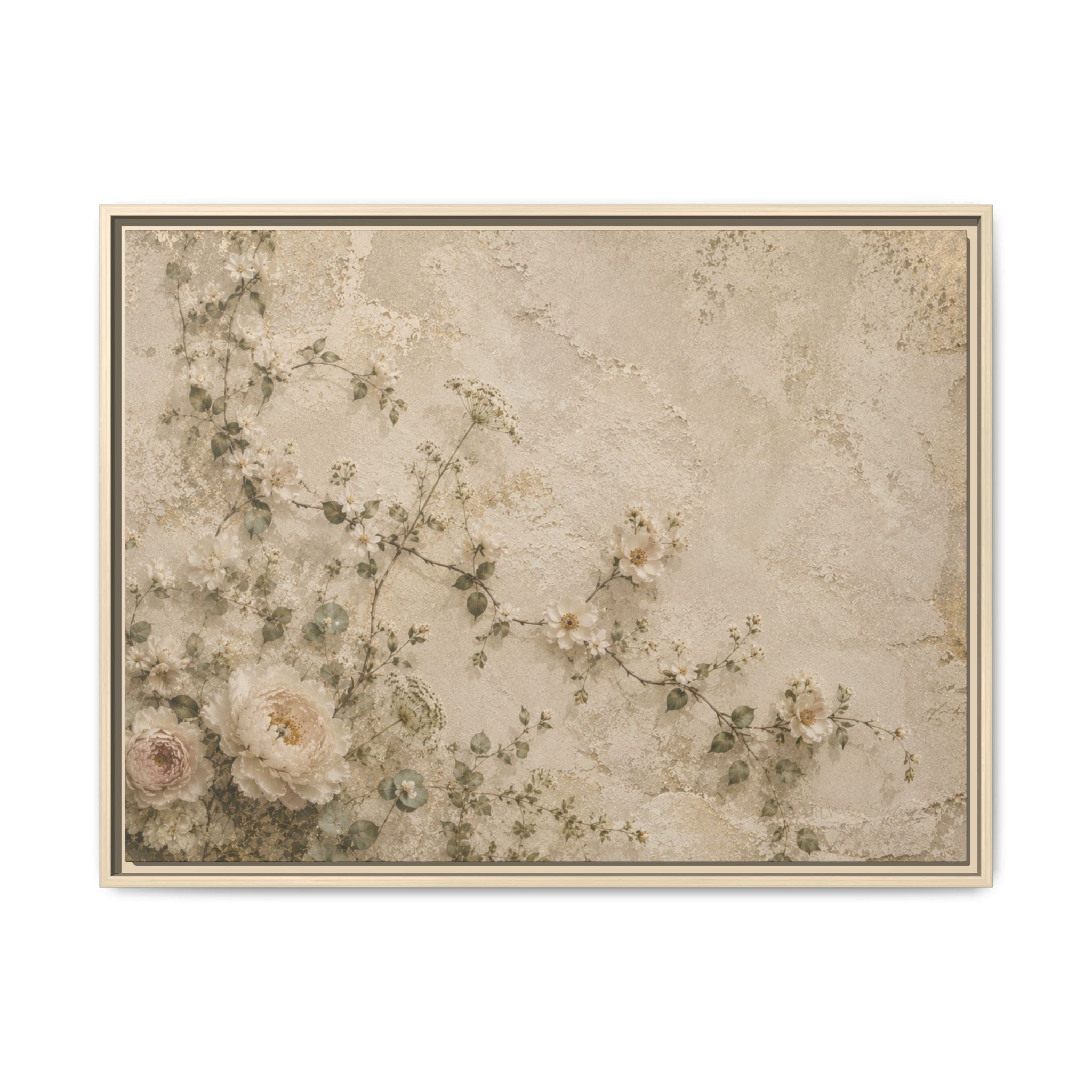 Garden Grace | Framed Canvas Wall Art
