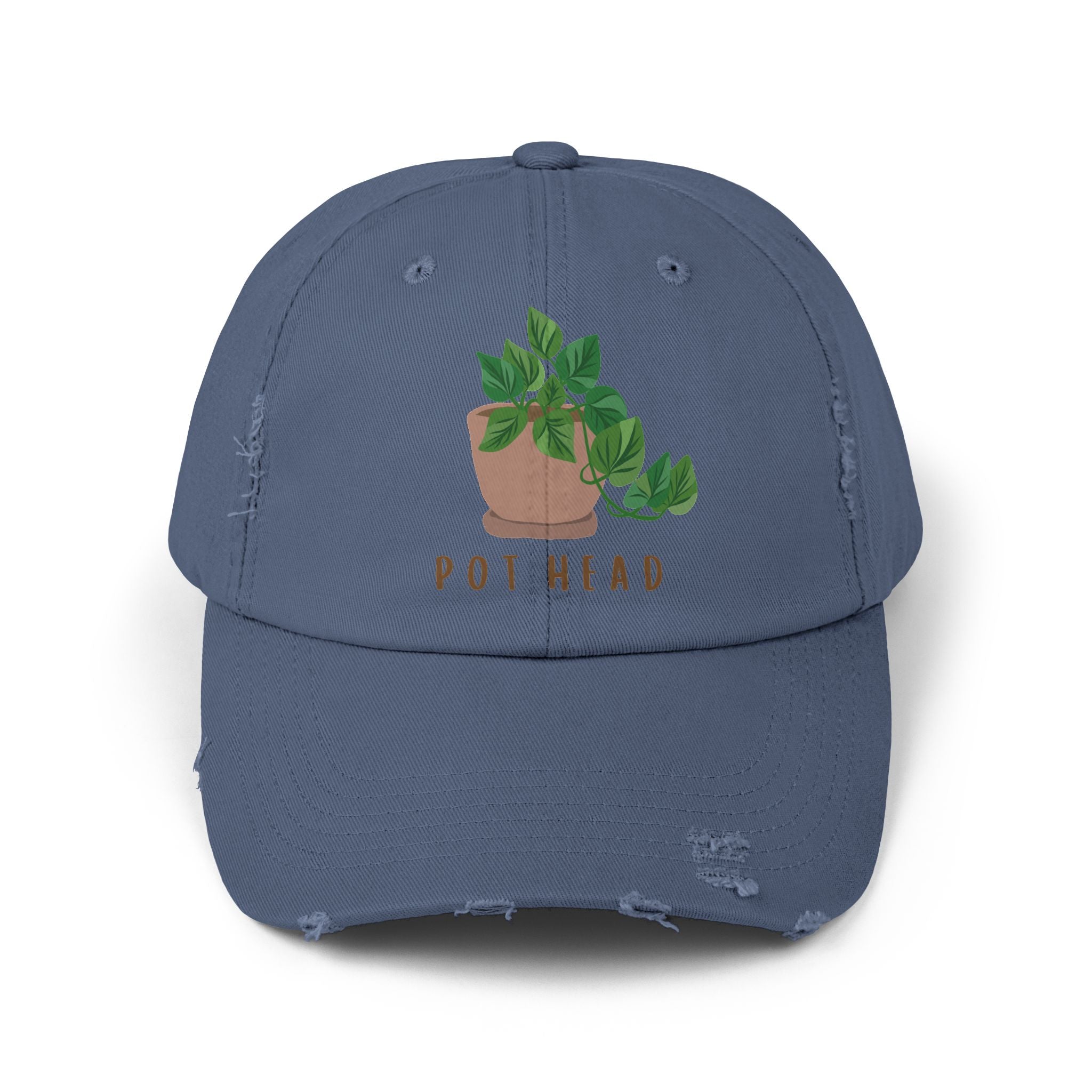 Pot Head | Distressed Cap