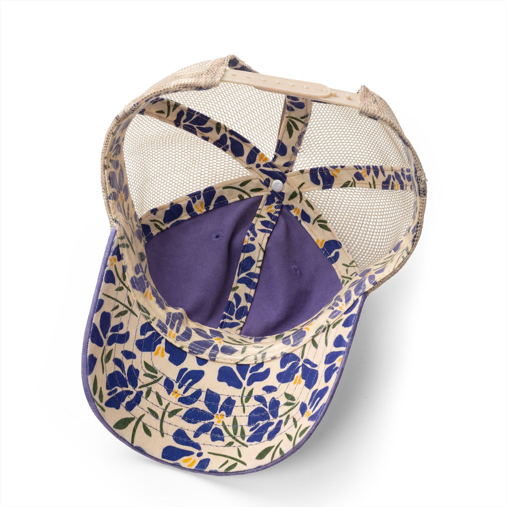 KC | Washed Mesh-Back Embroidered Cap