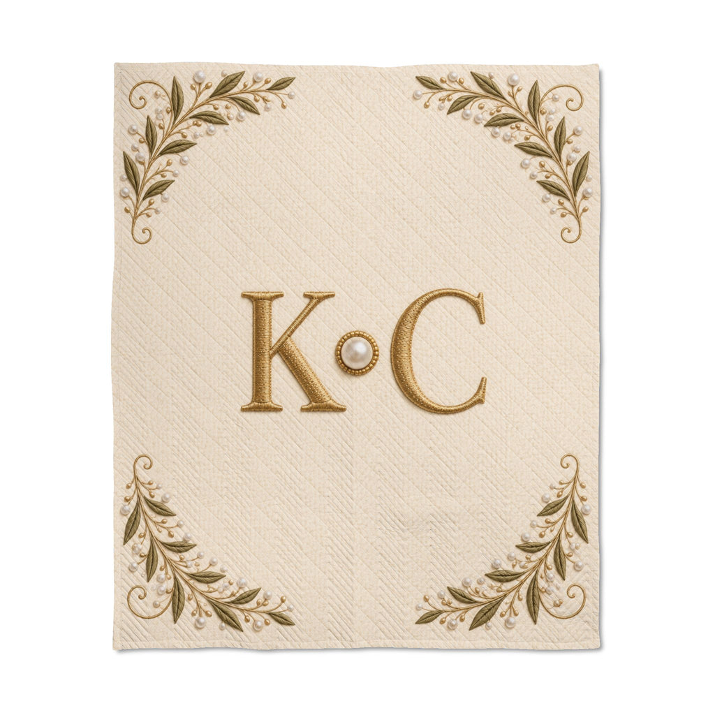 Pearly KC | Quilted Throw