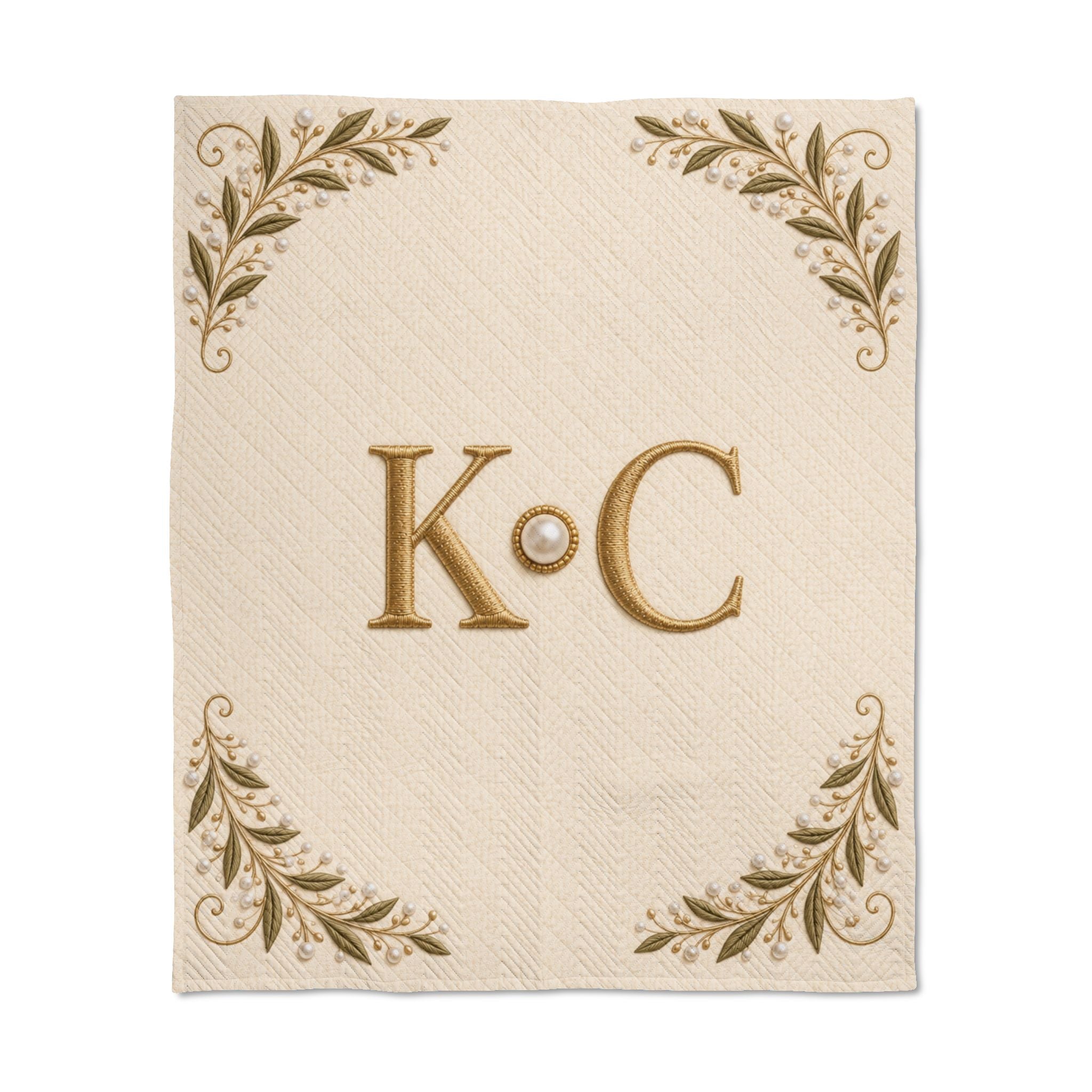 Pearly KC | Quilted Throw