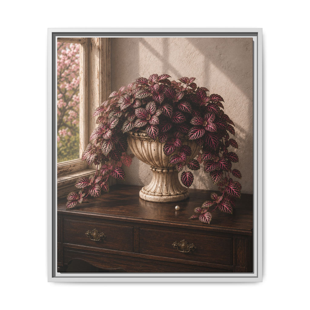 Blush & Vine | Framed Canvas Wall Art