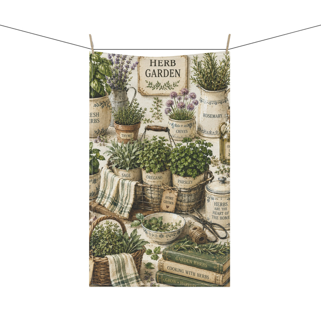 Herb Garden | Kitchen Tea Towel