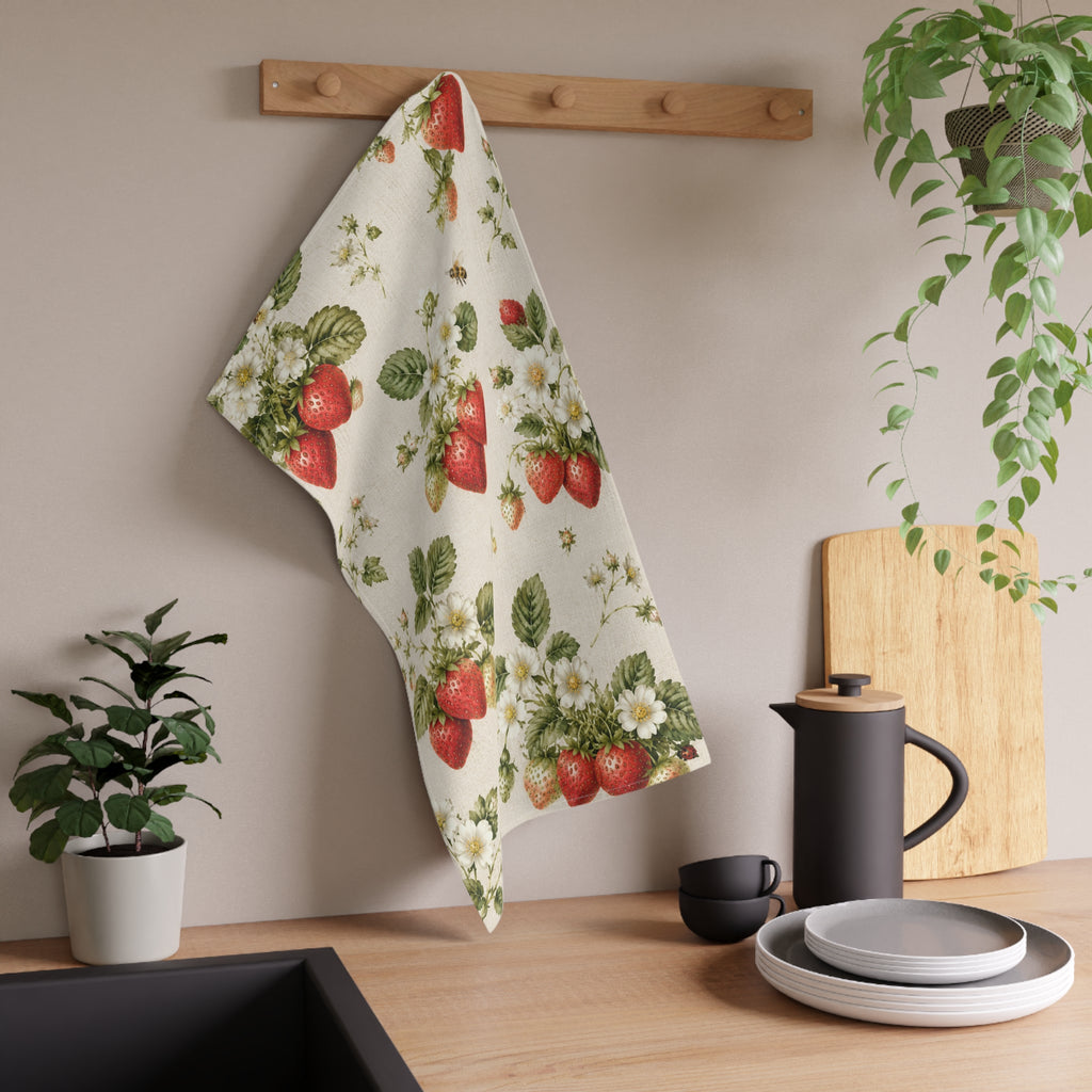 Strawberry Patch | Kitchen Tea Towel