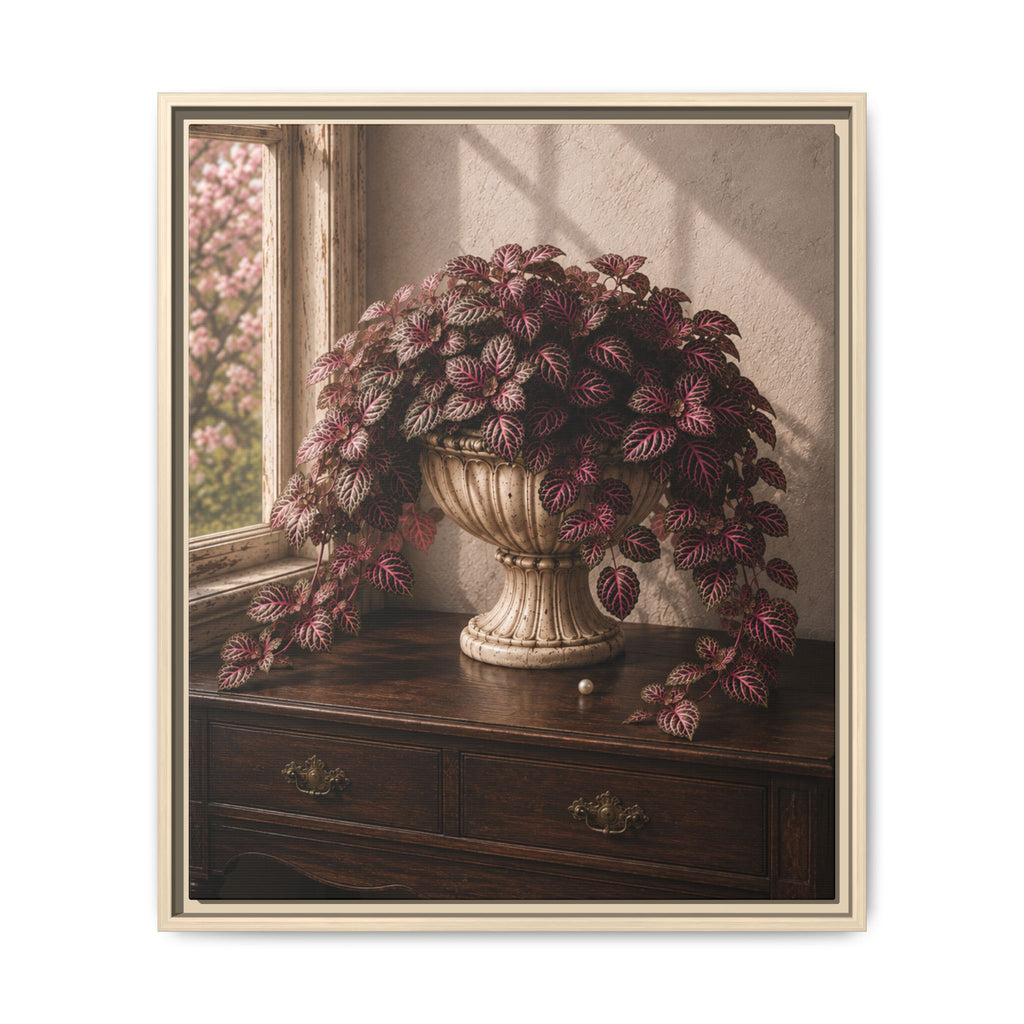 Blush & Vine | Framed Canvas Wall Art