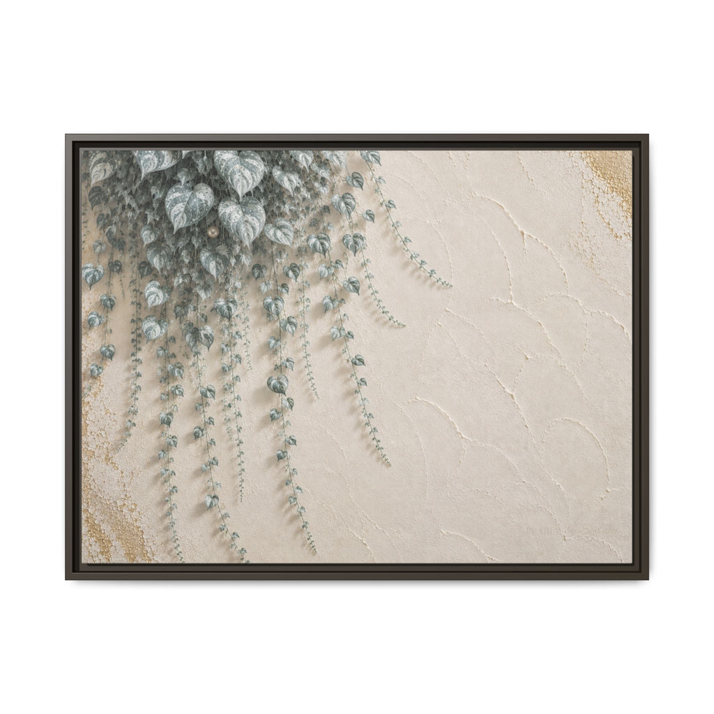 Silver Drift | Framed Canvas Wall Art