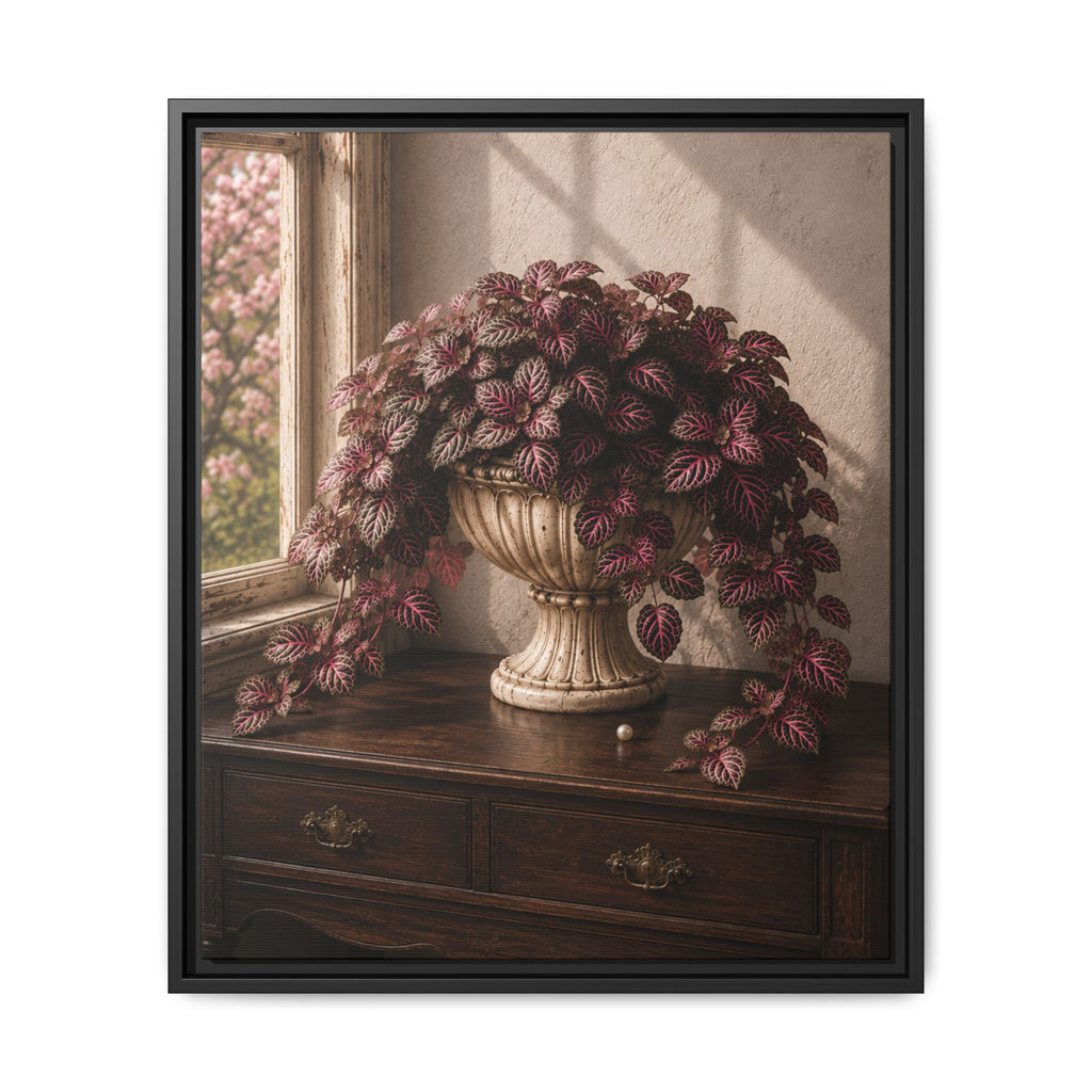 Blush & Vine | Framed Canvas Wall Art