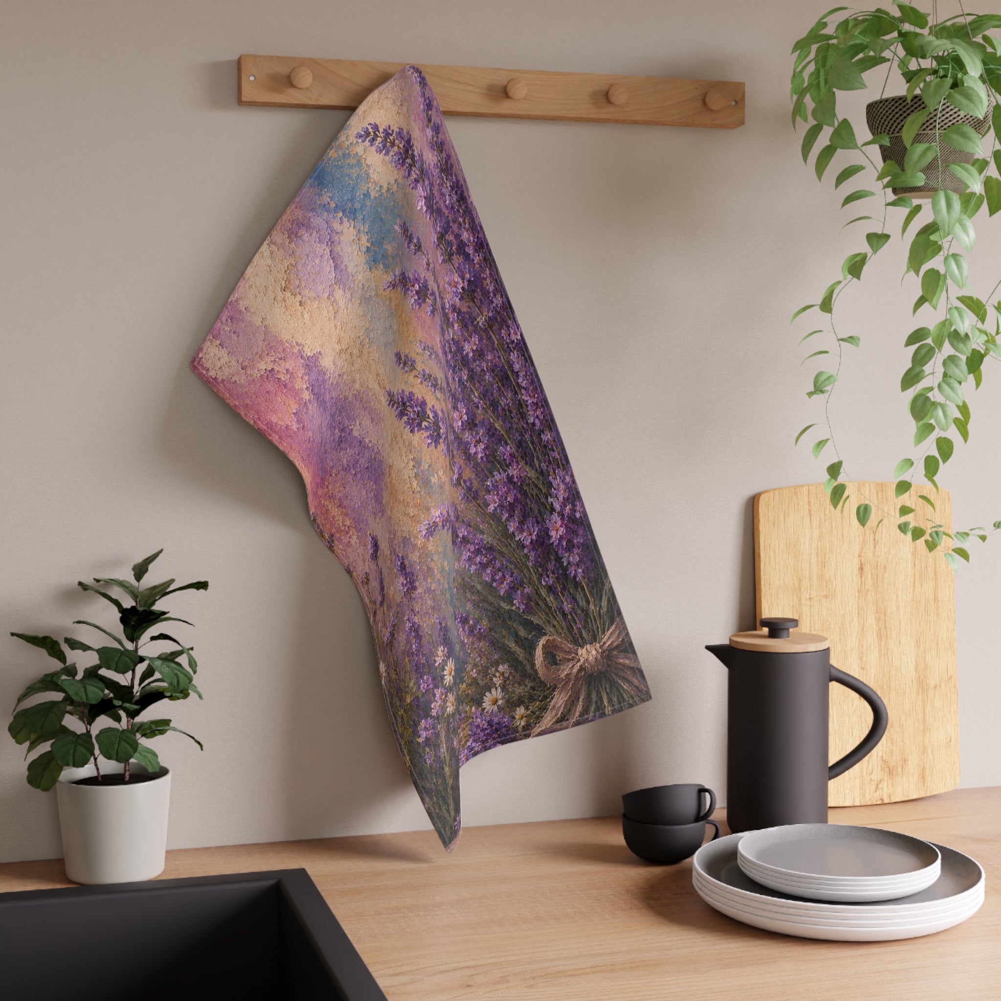 Lavender Fields | Kitchen Tea Towel