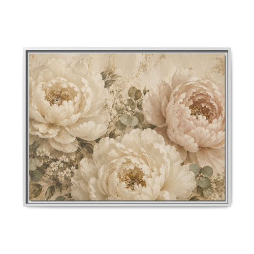 Bloom & Stone | Framed Canvas Wall Art