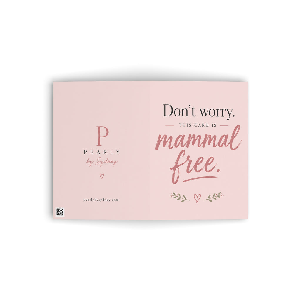 Mammal Free | Greeting Card