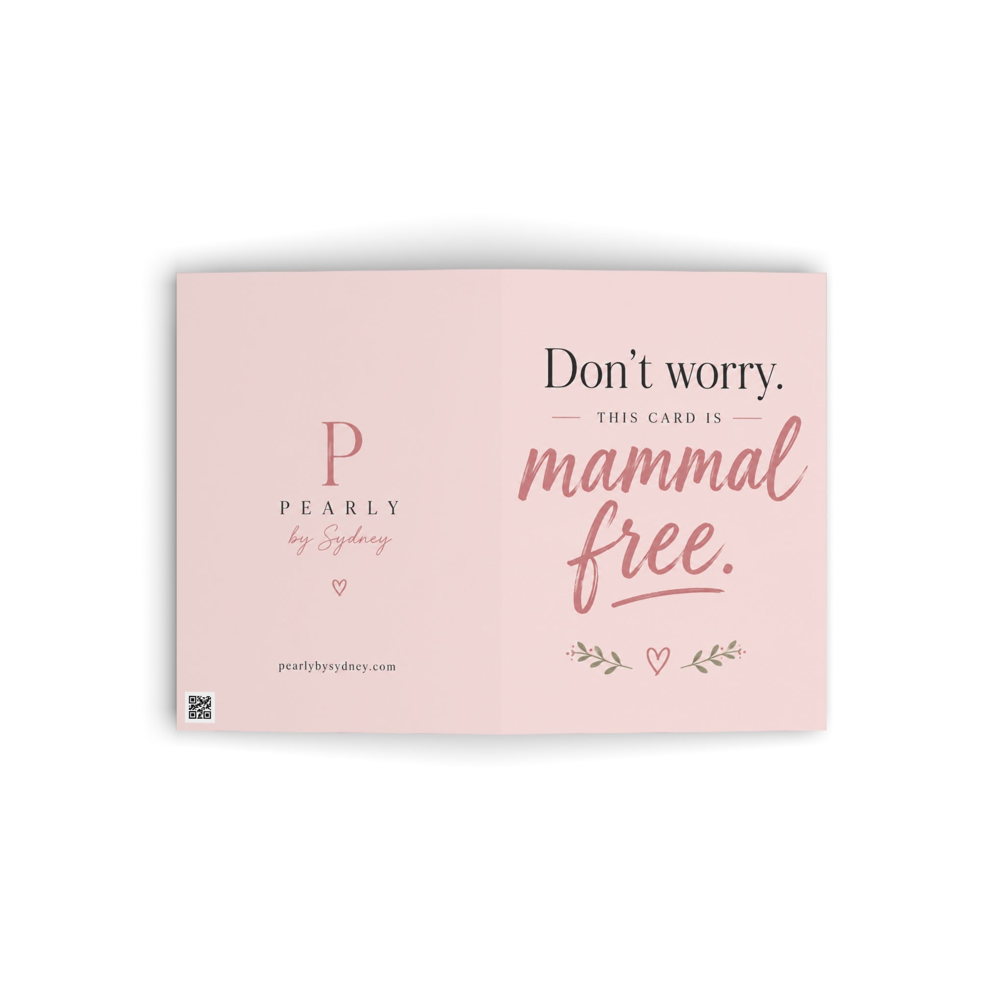 Mammal Free | Greeting Card