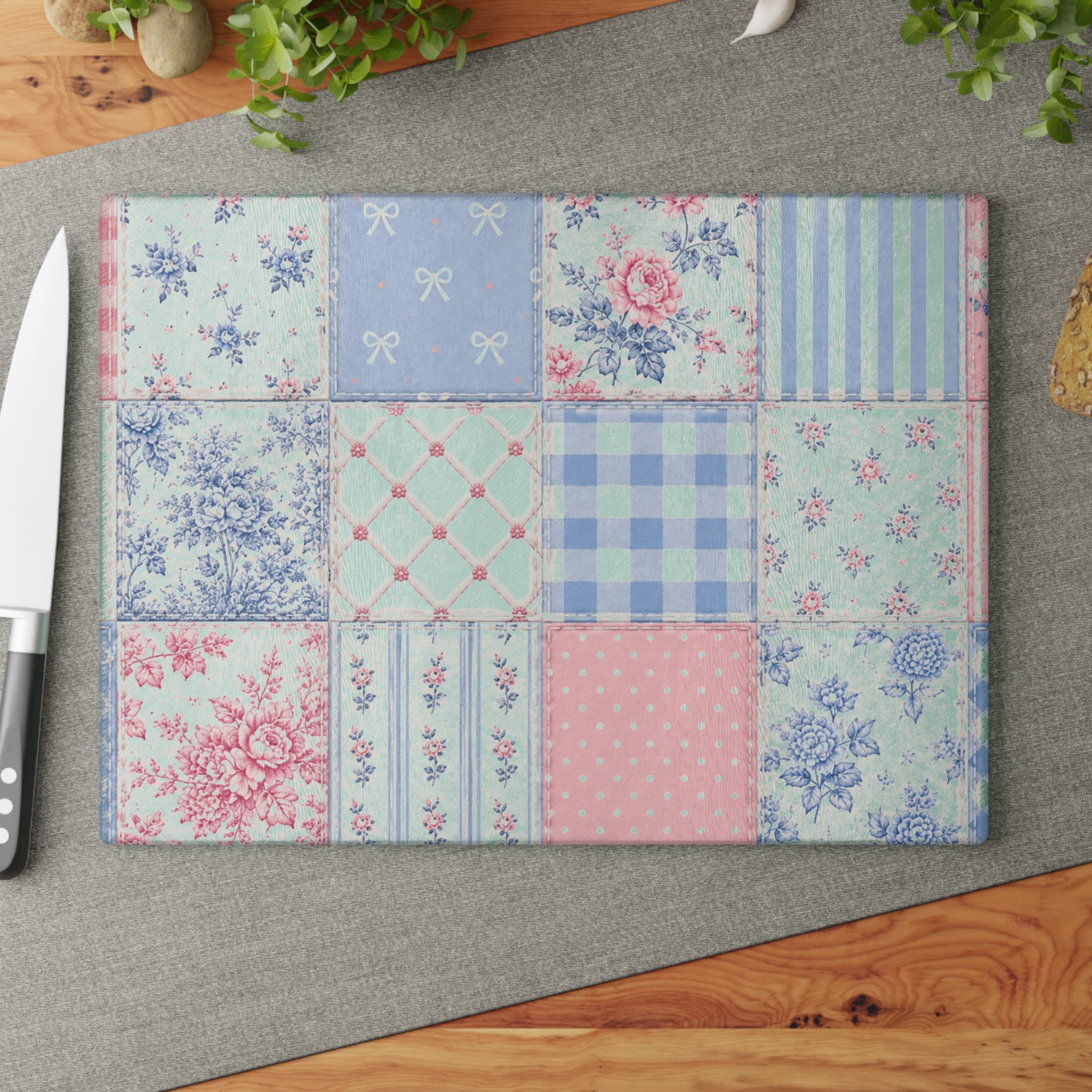 Patchwork Floral | Cutting Board