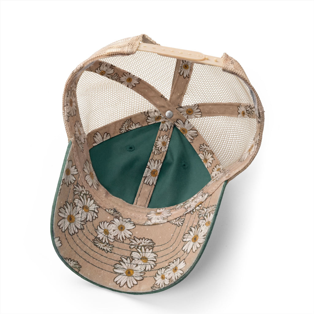 KC | Washed Mesh-Back Embroidered Cap