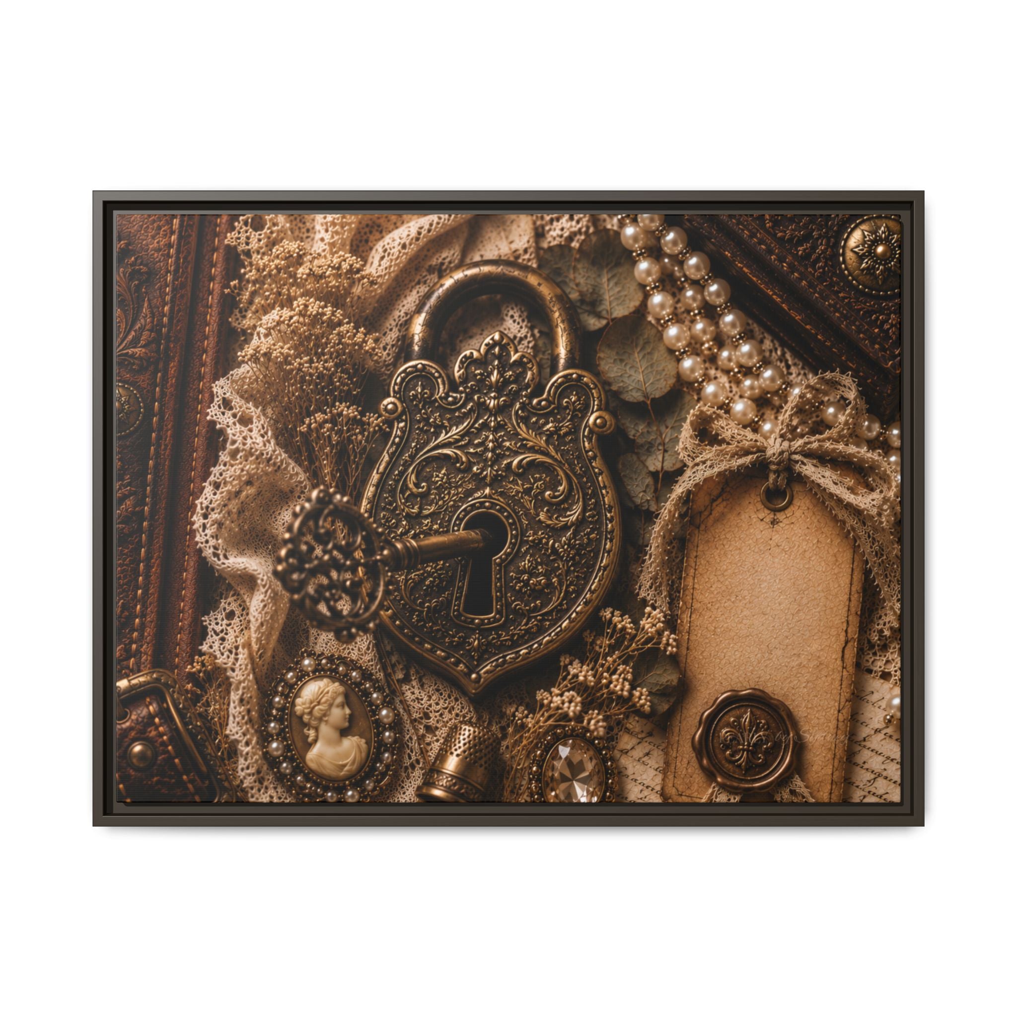 Hidden Heirloom | Framed Canvas Wall Art