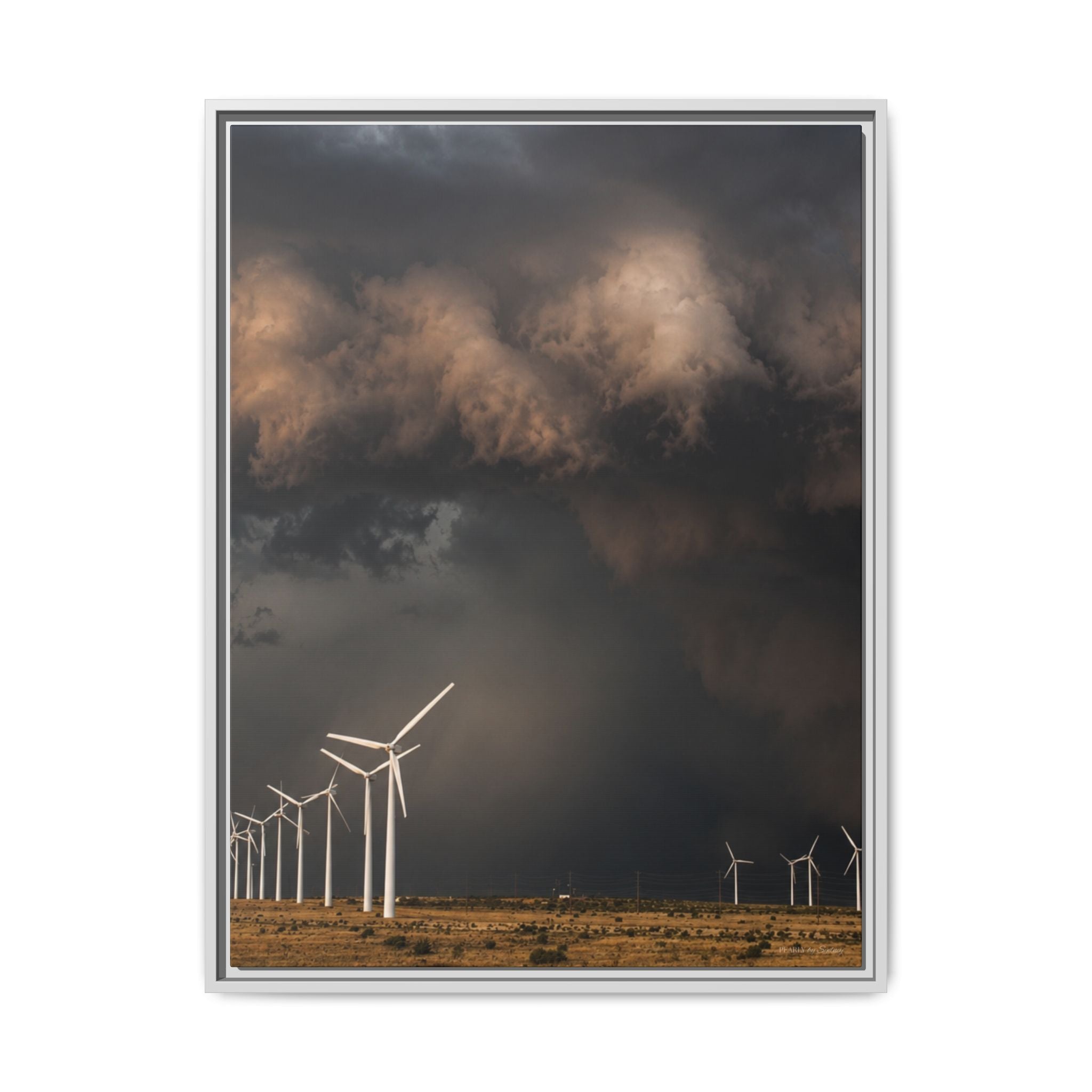 Twilight Plains | Framed Canvas Wall Art