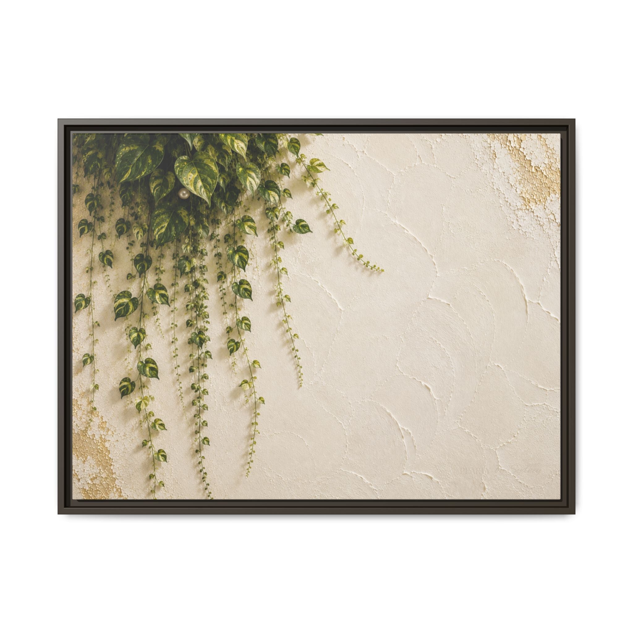 Emerald Falls | Framed Canvas Wall Art