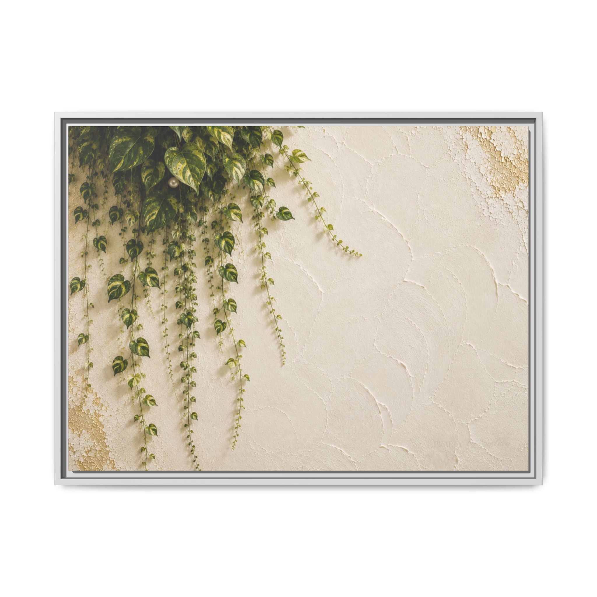 Emerald Falls | Framed Canvas Wall Art