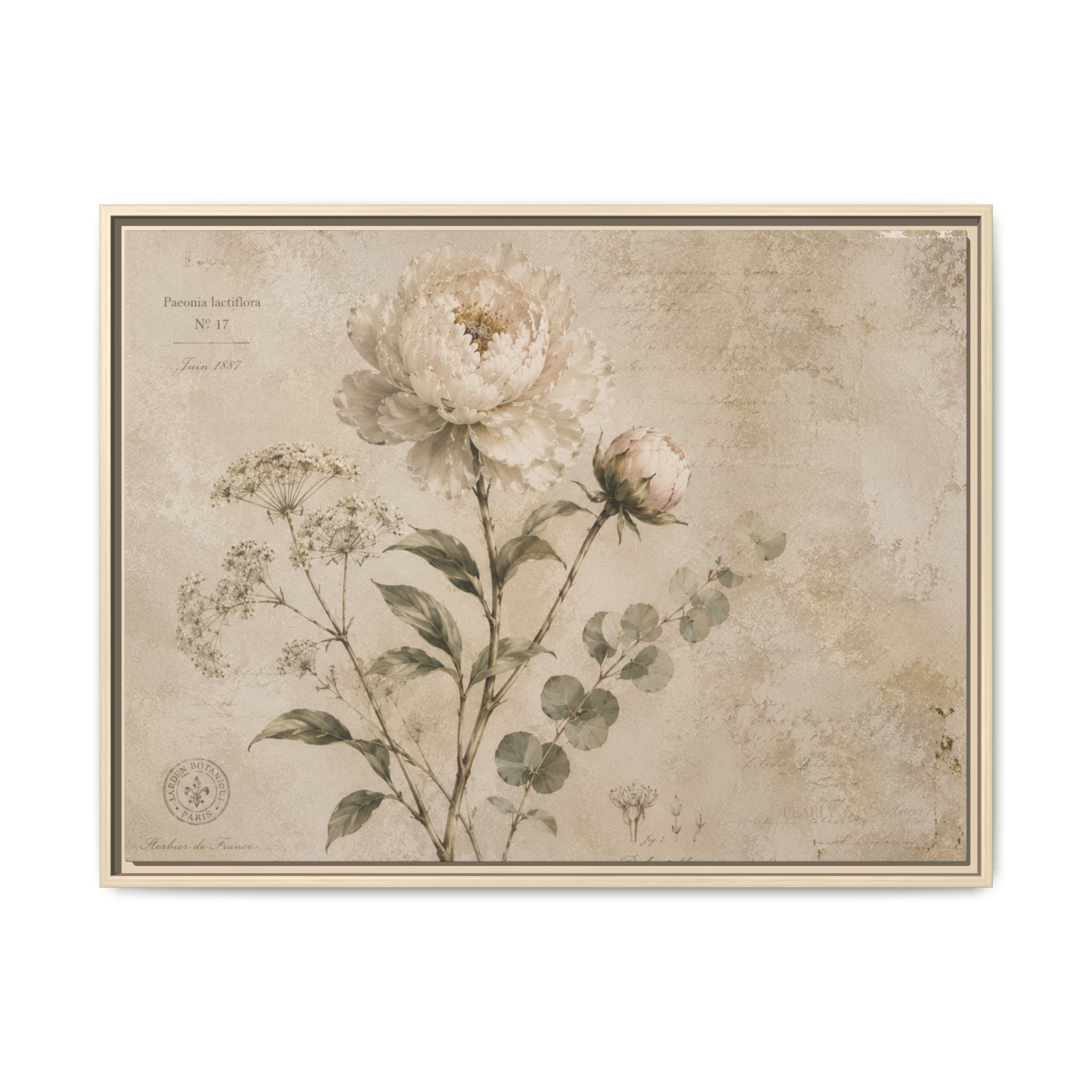 Meadow Whisper | Framed Canvas Wall Art