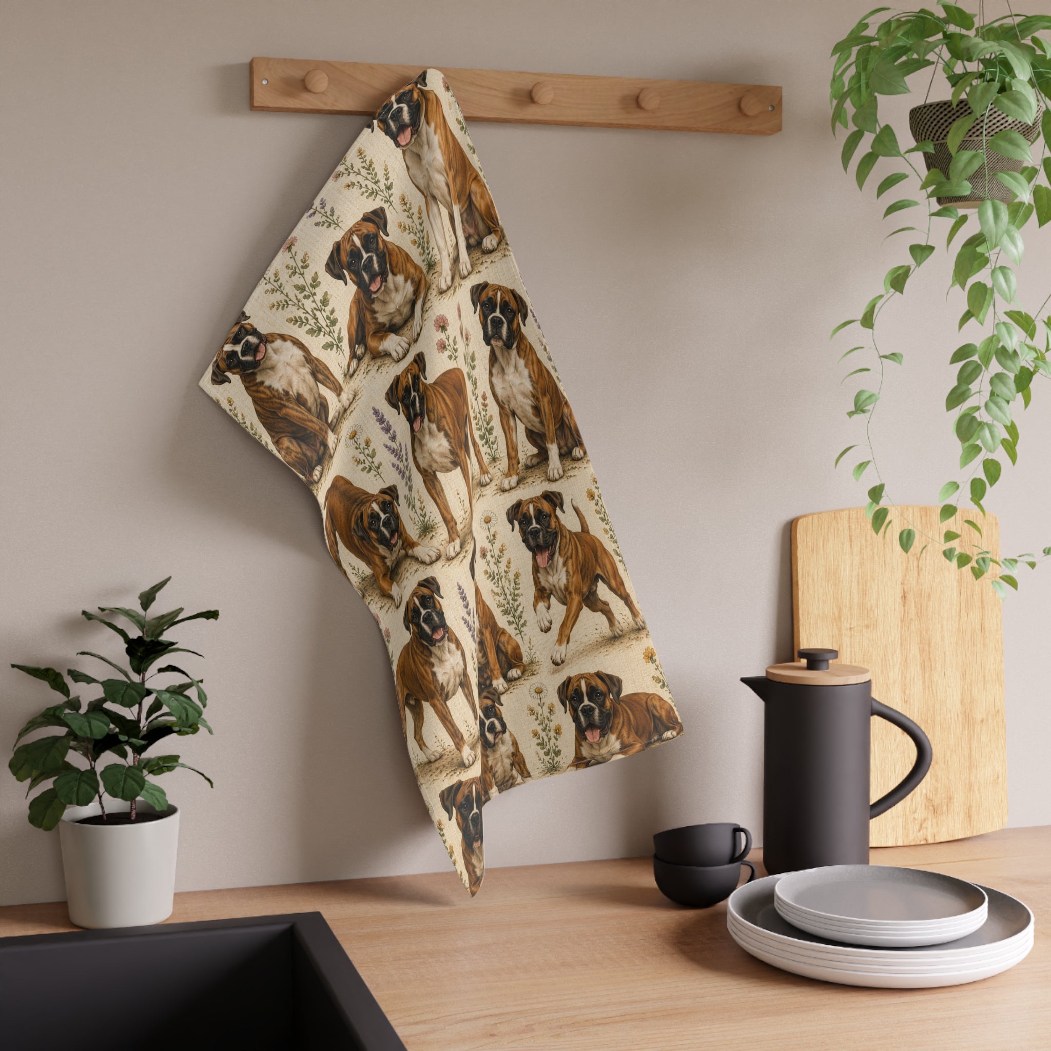 Boxer Joy | Kitchen Tea Towel